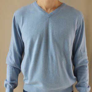 Hackett - Blue (V Neck) - Large